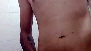 Rico Baño relaxes in a luxurious bath with friends at the spa