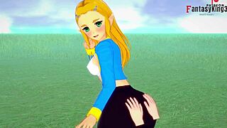 i rescued zelda then fucked the boy in pov breath of the wild