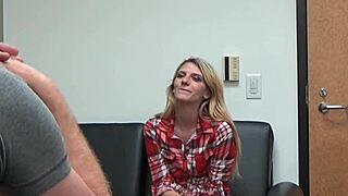 what's behind carrie b's steamy pov casting session today?