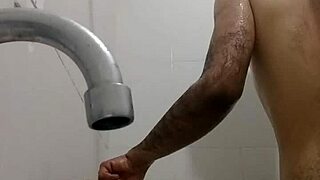 Rico Baño relaxes in a luxurious bath with friends at the spa