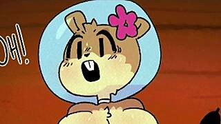 Spongebob encounters negative online behavior in animated video