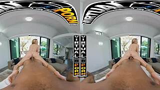 Khloe Kapri enjoys a satisfying ending in virtual reality with a massive black penis