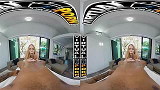 Khloe Kapri enjoys a satisfying ending in virtual reality with a massive black penis