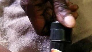 Nybutterscotch tries out new sex toy with husband for closeup view