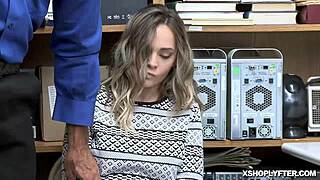 Jason feeds Aften Opal his huge cock in deepthroat