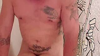 Sonia enjoys shower and anal sex