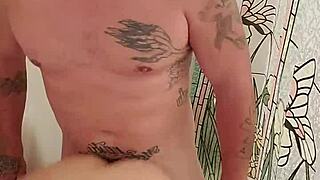 Sonia enjoys shower and anal sex