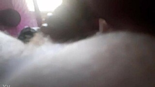 Intense Blowjob on Big Cock