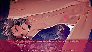 why is this trap genesis jyosou souseiki hinowa 2 having anal sex with creampie?