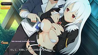 Evenicle scene 41 with subtitle in hentai anime style