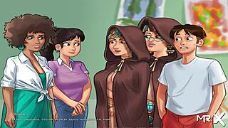 Summertimesaga - Erotic Artwork for Headmistress in Episode 4 Scene 71