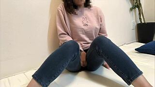 i just can’t hold back, gotta masturbate with new toy ‘til i finish!