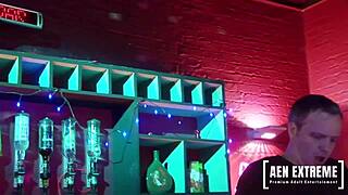 Stripping Guard Jodi James in Wild MFM Threesome.