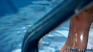 Want to cum on blonde babe's feet?