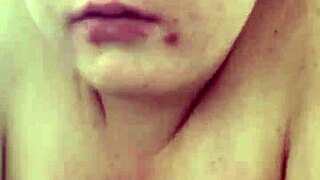 White teen slut sucks monster black cock deepthroat