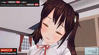 Uncensored Japanese Hentai Anime with Intense Handjob and Blowjob ASMR