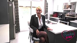 Damn, Bianca the Quebec milf is incredibly busty!