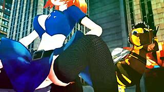 don't stop, keep dancing in hentai anime?