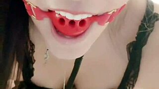 Sissy slut gets her ass played with and worshipped