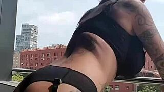 Neighbors Watch Me In Voyeur Masturbation Fetish