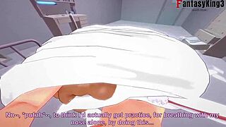 Rumi Usagiyama And Mirko Give Blowjob POV In Boku No Hero