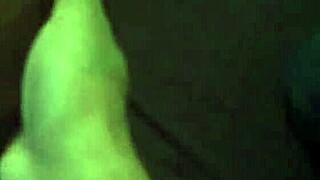 Black man cheats on his girlfriend with a sexy older woman