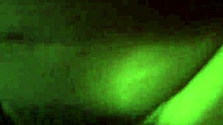 Black man cheats on his girlfriend with a sexy older woman