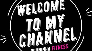 She's masturbating and filming for the web.