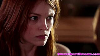 Redhead Seduced Into Pussy Licking