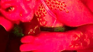 Maya enjoys the dick with her mouth.