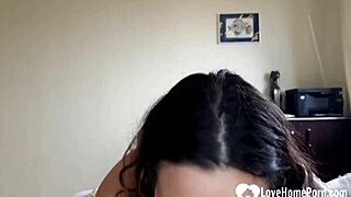 Amazing Girlfriend Sucks On My Throbbing Rod. POV Homemade Action.