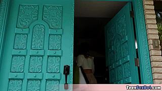 she's being punished with multiple orgasms in a group fetish session