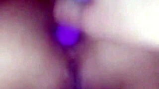 i'm getting my asshole fucked with vibrator by wife