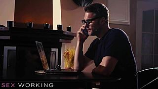 Alyssa Bounty Delivers Passionate Blowjob, Pussy Licking, Orgasms, And Hardcore Sex