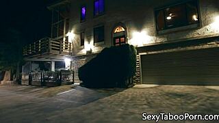 Public Busty Babe Pounded Hard in the Back of a Car During Outdoor Adventure