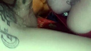 Renee cheeks gives sloppy deepthroat blowjob