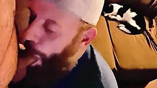 Boldly Sucking My Straight Buddy's Cock in Intense Gay Encounter