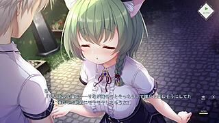 Experience the sultry anime charm of Terminalia Rina in her first scene