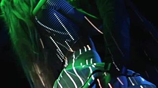 xdominant 024 brings erotic sex art with neon demon vibes 😈