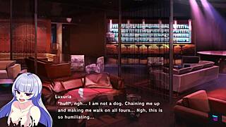 want to see taimanin ira riding and giving handjob in this hentai?