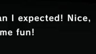 want to see taimanin ira riding and giving handjob in this hentai?