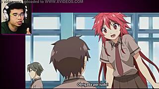 In this hentai, a thirsty succubus reacts to getting her fill of semen.