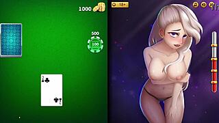 Young cheerleader experiences intense and wild sex in animated video