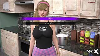 Dusklightmanor female storm 21 with big tits and ass in hentai action