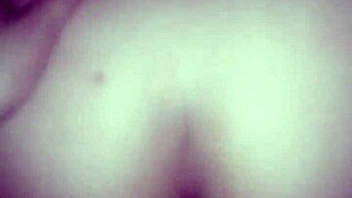 Intense orgasm as I cum in my latina wife's bent over ass