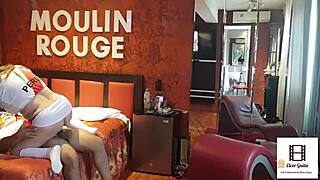 Peruvian Couple In Hotel Room With Peru Shirt Playing Their Game