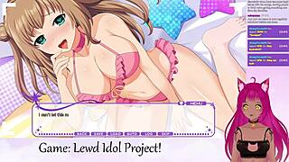 vtuber plays lewd idol project vol 1 part 2 😏