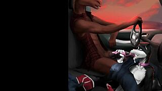 Steamy compilation of gay furries getting naughty in cars