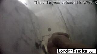 LONDON KEYES GETS WET AND HORNY