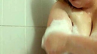 Teasing in the bathtub pool!